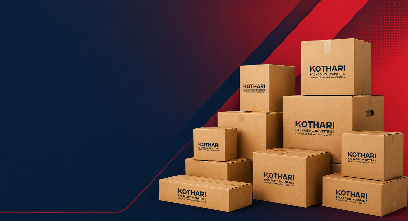 Fully Automatic Packaging Machines by Kothari Packaging Industries including Web Sealer, L Sealing, Box Strapping, Stretch Wrapping and Vacuum Packing Machines